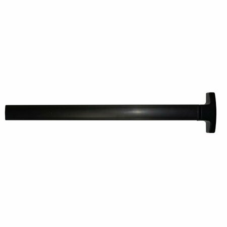 FALCON 36in Concealed Vertical Rod Pushpad Exit Device Only Black Finish 1690EODC3536